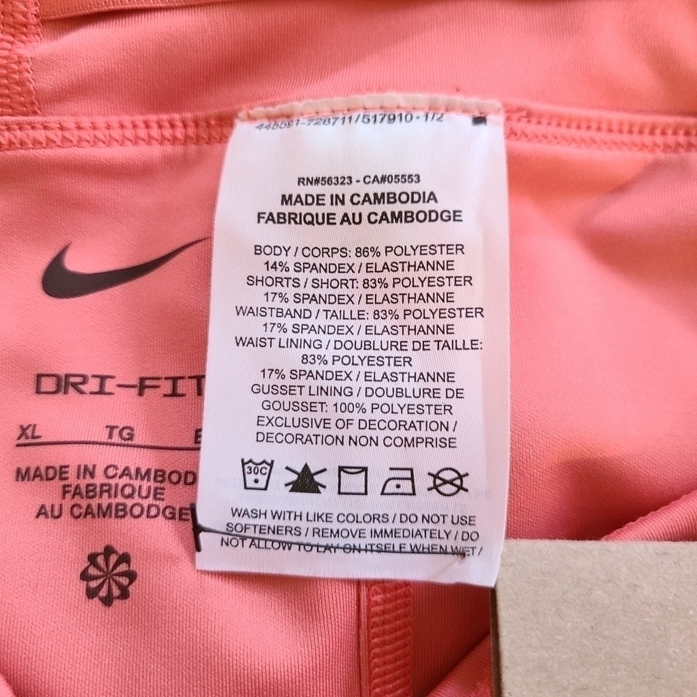 NWT Nike Dri-fit Club Skirt with Attached Shorts, Size XL (New) - Picture 15 of 16